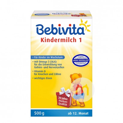 Bebivita German Milk Powder 1+ Segmen 500g * 4 Versi Luar Negeri