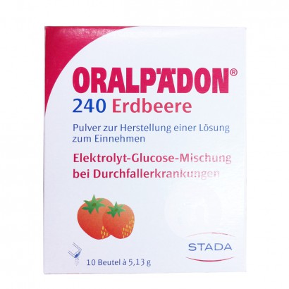 ORALPAEDON Jerman ORALPAEDON bayi dan bayi diare elektrolit khusus rasa strawberry air versi luar negeri