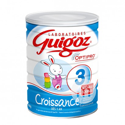 susu bubuk Guigoz Perancis tumbuh 3 tahap bubuk susu 900g * 6 kaleng edisi luar negeri