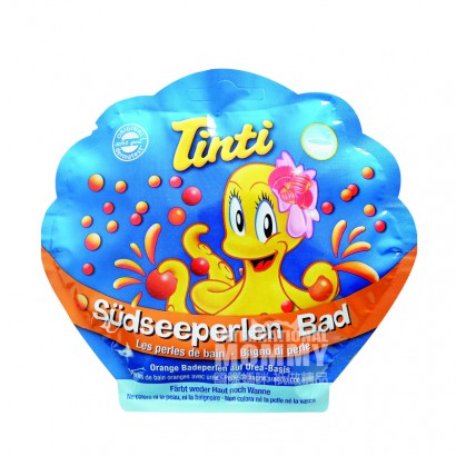 Tinti Anak-anak Jerman Calendula Pearl Pelembab Ubah Warna Bath Liquid Orange Overseas Edition