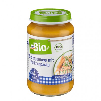 [4 pieces] DmBio Jerman DmBio Organik Sayuran Pasta Mentega Campuran L...
