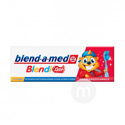 Blend.a.med Jerman Blend.a.med Pasta gigi anak-anak 0-6 tahun edisi Luar Negeri