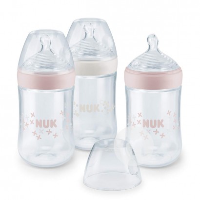 NUK Jerman NUK diameter ultra-lebar PP botol bayi 3 buah bayi perempua...