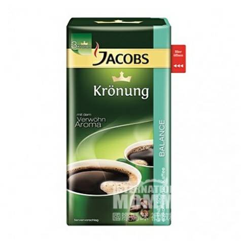 JACOBS German Crown Balanced Roasted Coffee Powder Versi 500g Di Luar ...