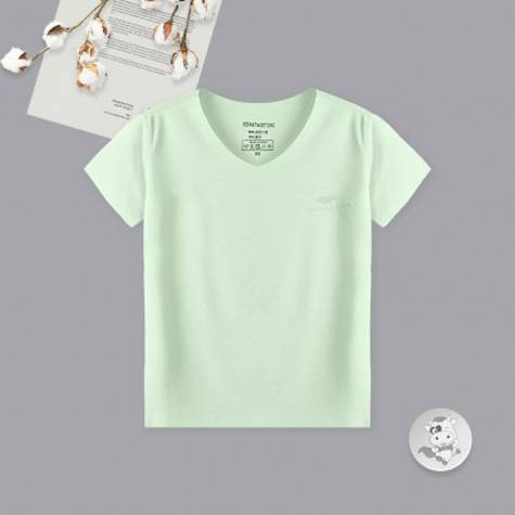 [2 Buah] Verantwortung Bayi laki-laki dan perempuan warna permen warna-warni T-shirt kasual keren dan mulus abu-abu + hi