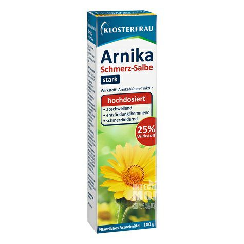 KLOSTERFRAU Jerman KLOSTERFRAU Arnica Flower Strike Damage Cream Versi...