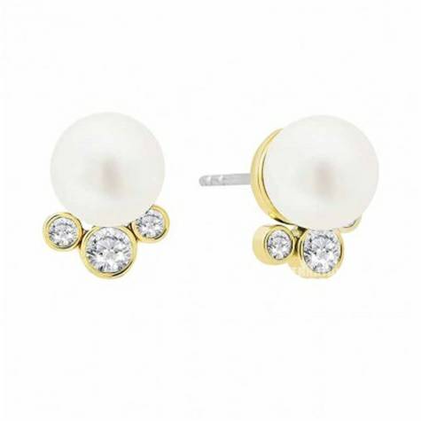 MICHAEL KORS American Fashion Pearl Kristal Stud Earrings Versi Luar N...