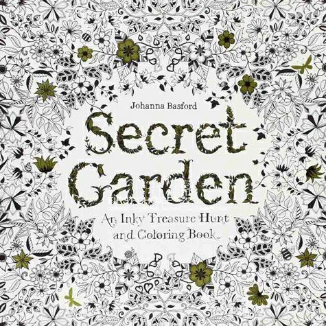 Secret Garden English Secret Garden Buku mewarnai yang dilukis dengan tangan Versi bahasa Inggris Versi luar negeri