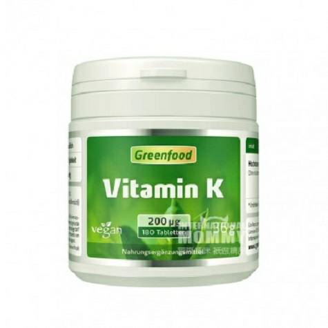 Greenfood Belanda Greenfood Vitamin K Tablet 180 Tablet Edisi Luar Neg...