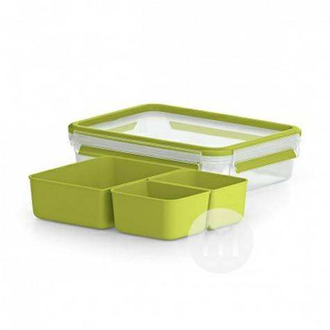 EMSA Jerman Lunch Box Anak Snack Storage Box 1.2L Versi Luar Negeri