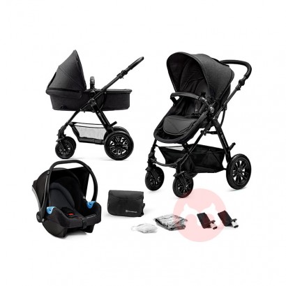 Kinderkraft Tiga dalam satu baby stroller set dengan ban besar
