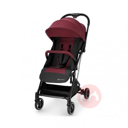 Kinderkraft Free adjusting portable wine red baby stroller