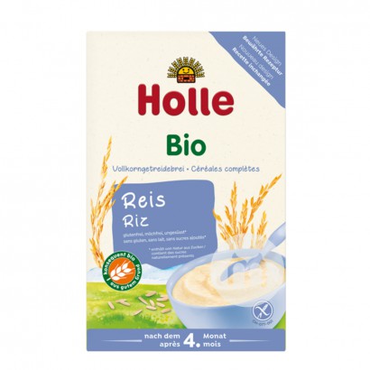 [2 buah] Holle German Organic Rice Vermicelli selama 4 bulan Versi Luar Negeri
