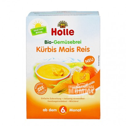 Holle German Organic Coarse Rice Vermicelli selama 4 bulan Overseas Edition (2 paket diskon)