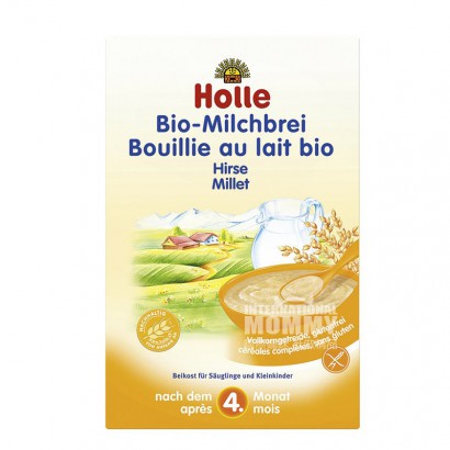 Holle mie beras susu millet organik Jerman selama lebih dari 4 bulan Versi luar negeri (4 paket diskon)