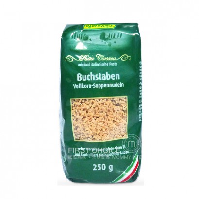 [4 Buah] RAPUNZEL Jerman Whole Wheat Numeral Alphabet Noodle Versi Luar Negeri