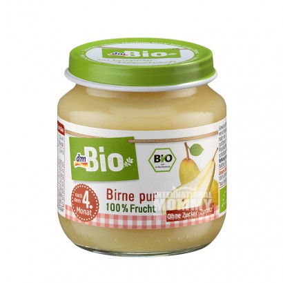 [4 pieces] DmBio Germany DmBio Organic Pear Mud Lebih Dari 4 Bulan Versi Luar Negeri