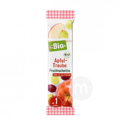 DmBio Jerman DmBio Organik Apple Grape Fruit Bar * 25 Versi Luar Negeri