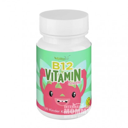 BjokoVit German BjokoVit Vitamin B12 Tablet Kunyah Anak-Anak Versi Luar Negeri