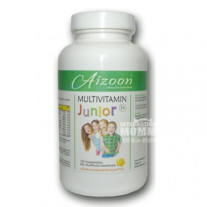 Aizoon Holland Aizoon Tablet Kunyah Multi-Vitamin 120 Anak Versi Luar Negeri