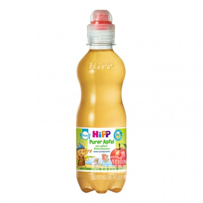 [2 Buah] HiPP jus apel murni organik Jerman dapat langsung dikonsumsi 300ml versi luar negeri