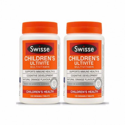 [2 harga potong] Swisse Australian Swisse Children`s Multi-Vitamin 120 Versi Luar Negeri