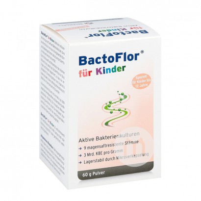 BactoFlor Germany BactoFlor Children`s Probiotic Powder Versi Luar Negeri