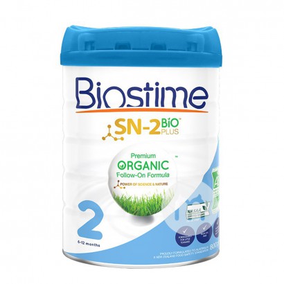 Biostime Australia Organik Susu Bayi Bubuk 2 Tahap 800g * 3 Kaleng Edisi Australia