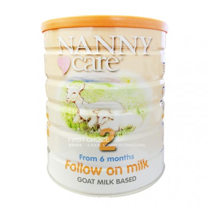 susu bubuk kambing Nannycare Inggris berkualitas tinggi versi 2 tahap * 4 kaleng di luar negeri