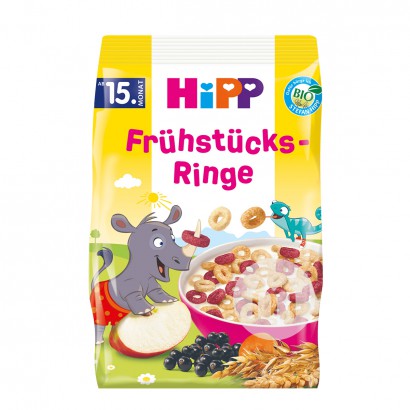 HiPP lingkaran sereal sarapan sereal buah Jerman selama lebih dari 15 bulan * 5 Versi Luar Negeri
