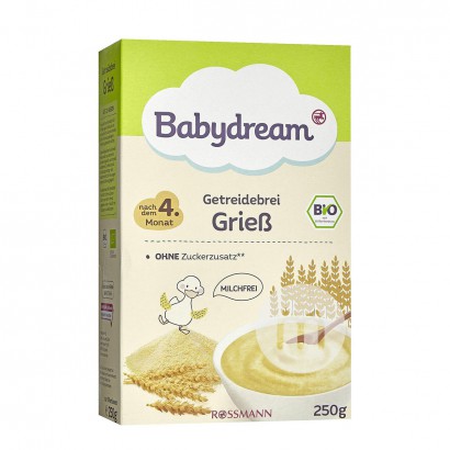 Babydream Babydream Jerman Bihun Beras Organik Bihun Lebih dari 4 bulan Versi Luar Negeri