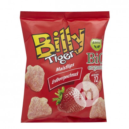 Billy Tiger Poland Billy Tiger Strawberry Stroberi Organik Rasa Lebih dari 12 Bulan Versi Luar Negeri