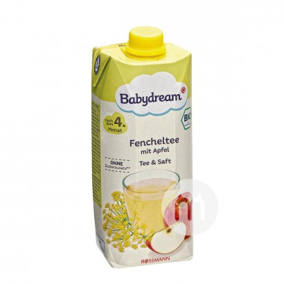 [2 buah] Babydream German Babydream Teh Adas Organik Jus Apel 500ml Versi Luar Negeri