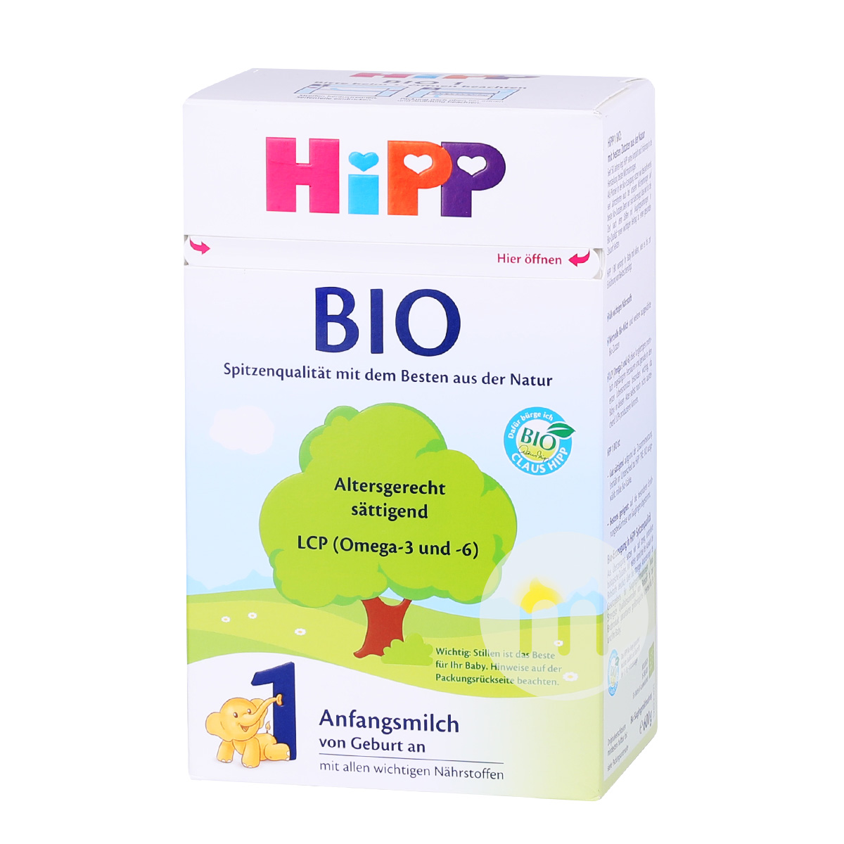 HiPP Jerman susu bubuk organik 1 tahap * 4 kotak versi luar negeri