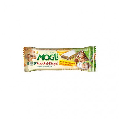 MOGLi German Organic Almond Bar * 10 Overseas Version