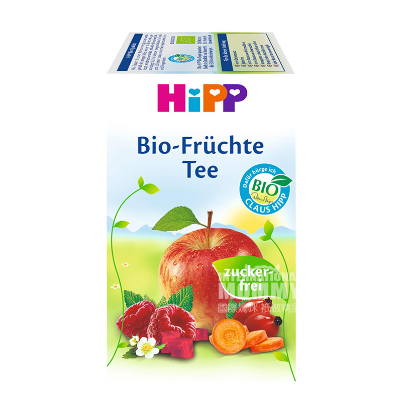 [2 Buah] HiPP Versi Jerman Organik Bayi Buah Teh Gula Gratis Luar Nege...