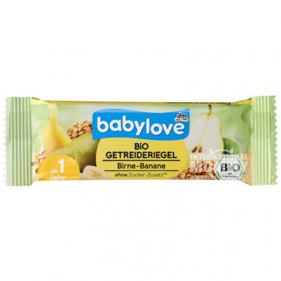 Babylove German organic cereal fruit stick * 10 overseas version