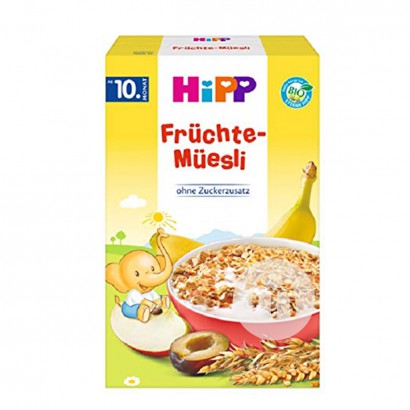 [2 Buah] HiPP German Plum Plum Banana Oatmeal Overseas Version
