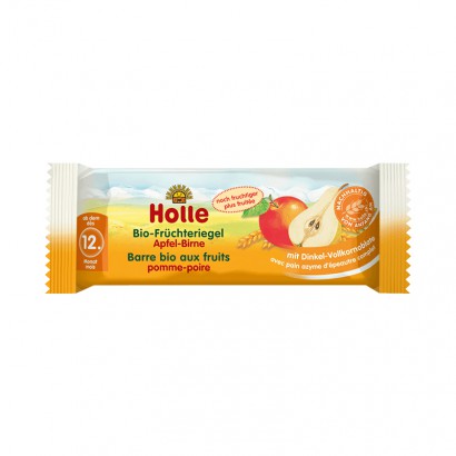 Holle Jerman Organic Apple Pear Fruit Bar * 10 Versi Luar Negeri