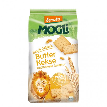 [2 buah] MOGLi German Organic Wheat Butter Cookies Versi Luar Negeri