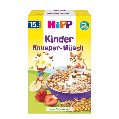 HiPP Jerman Strawberry Organik Pisang Bentuk Lucu Oatmeal Anak-Anak se...