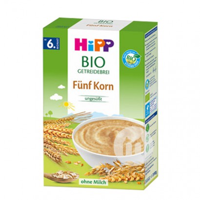 [6 Buah] HiPP German Grain Vermicelli Organik selama 6 bulan 200g Vers...