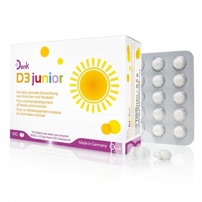 Denk German Denk Infant Vitamin D3 Tablet Versi Luar Negeri