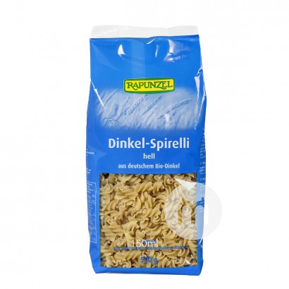 RAPUNZEL Jerman Spelled Wheat Screw Pasta Versi Luar Negeri