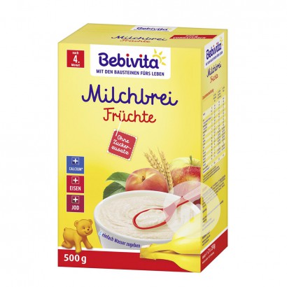 [2 Buah] Bebivita Jerman sereal buah susu gizi mie beras lebih dari 4 ...