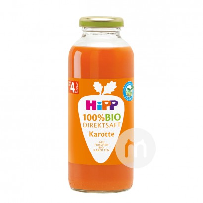 [6 buah] HiPP German Organic Wortel Juice 330ml Versi Luar Negeri