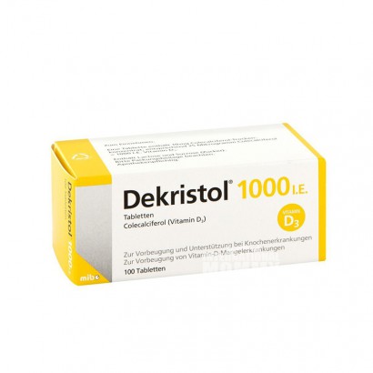 Dekristol Germany 1000I.E. Vitamin D Bayi Edisi Luar Negeri
