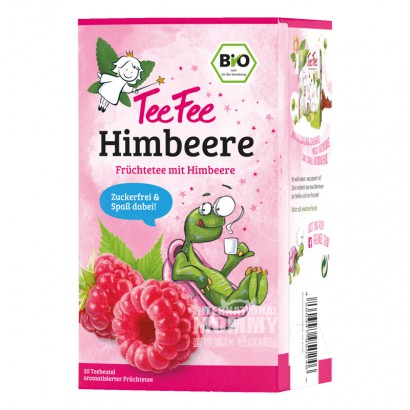 TeeFee Jerman TeeFee Organik Buah Raspberry Tea untuk Bayi dan Anak-anak * 2 Versi Luar Negeri