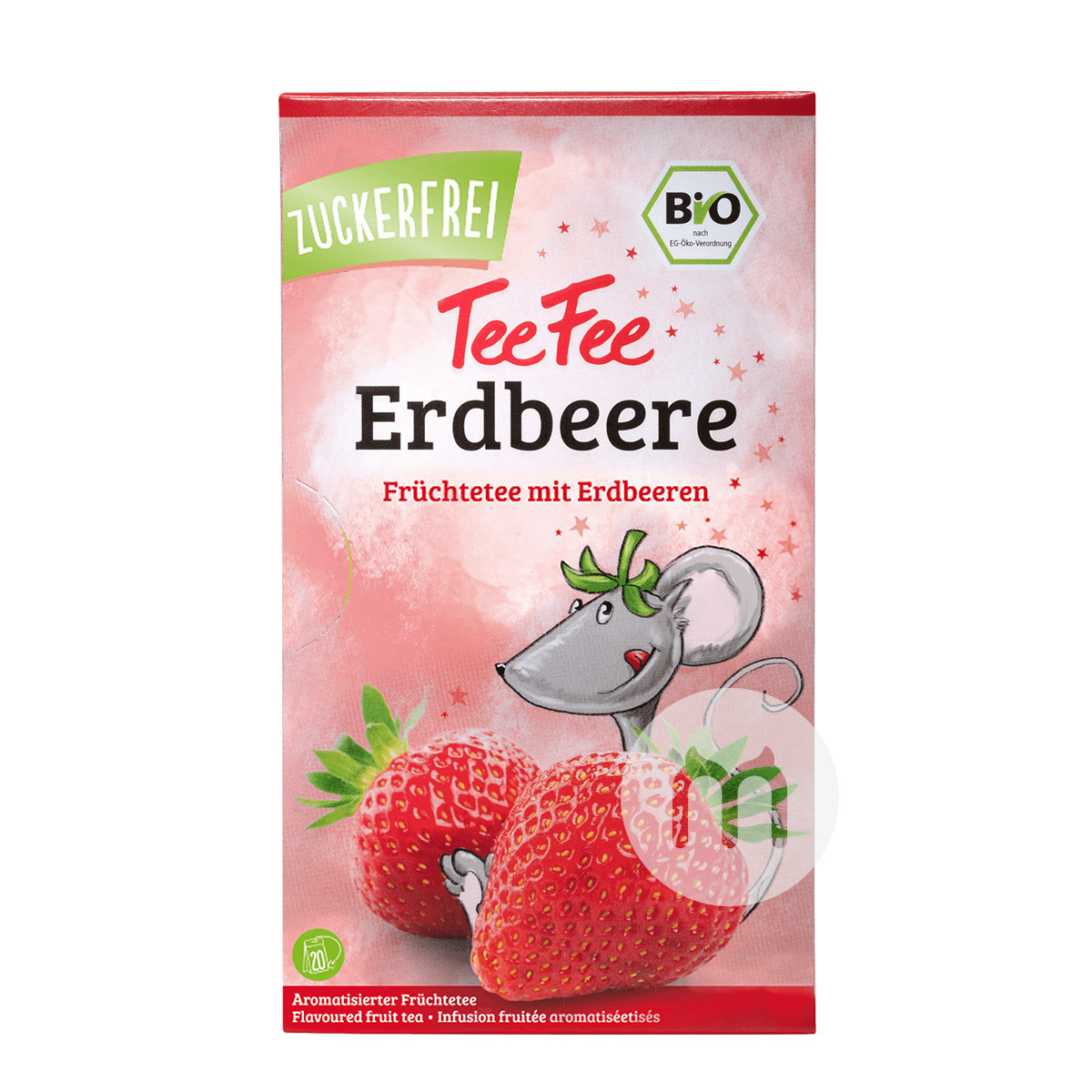 TeeFee Jerman TeeFee Teh Buah Organik Strawberry dan Bayi * 2 Versi Lu...