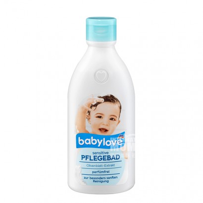 Babylove Jerman Olive Leaf Essence Baby Shower Gel Edisi Luar Negeri